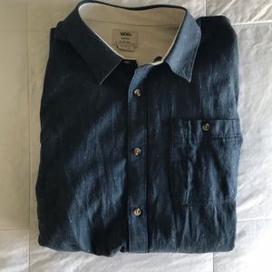 Vans Blue button down